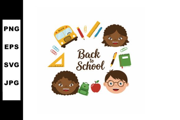 Back to School Education Elements with D