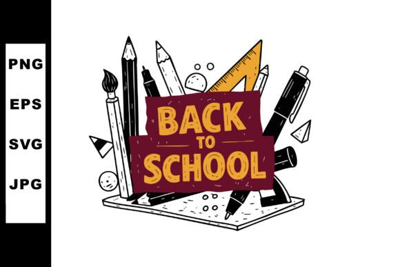Back to School Education Supplies with P