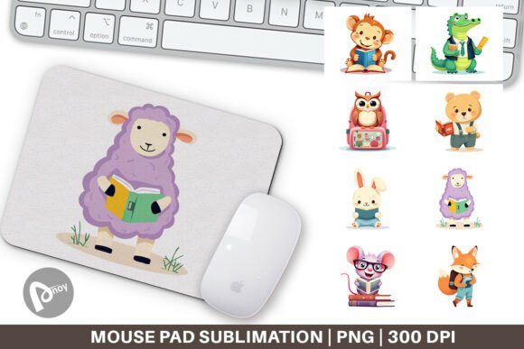 Enhancing Productivity and Aesthetics with Mouse Pad Back to School Animals: A Modern Desk Essential