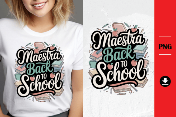 Maestra Back to School PNG