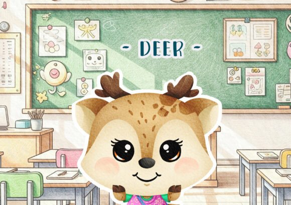 Woodland Back to School: Creative Uses for Deer Poster and Deer Nursery Poster Designs