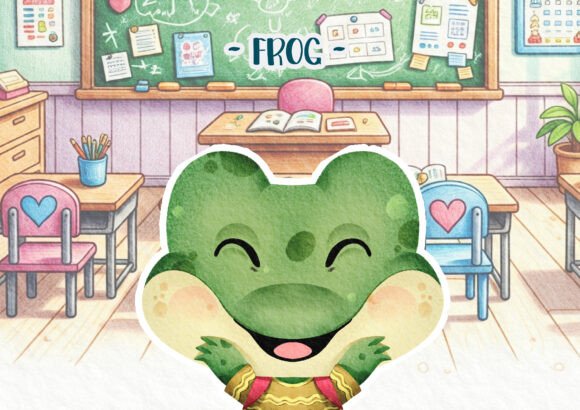 Woodland Back to School: Creative Uses for Frog Poster and Frog Nursery Poster
